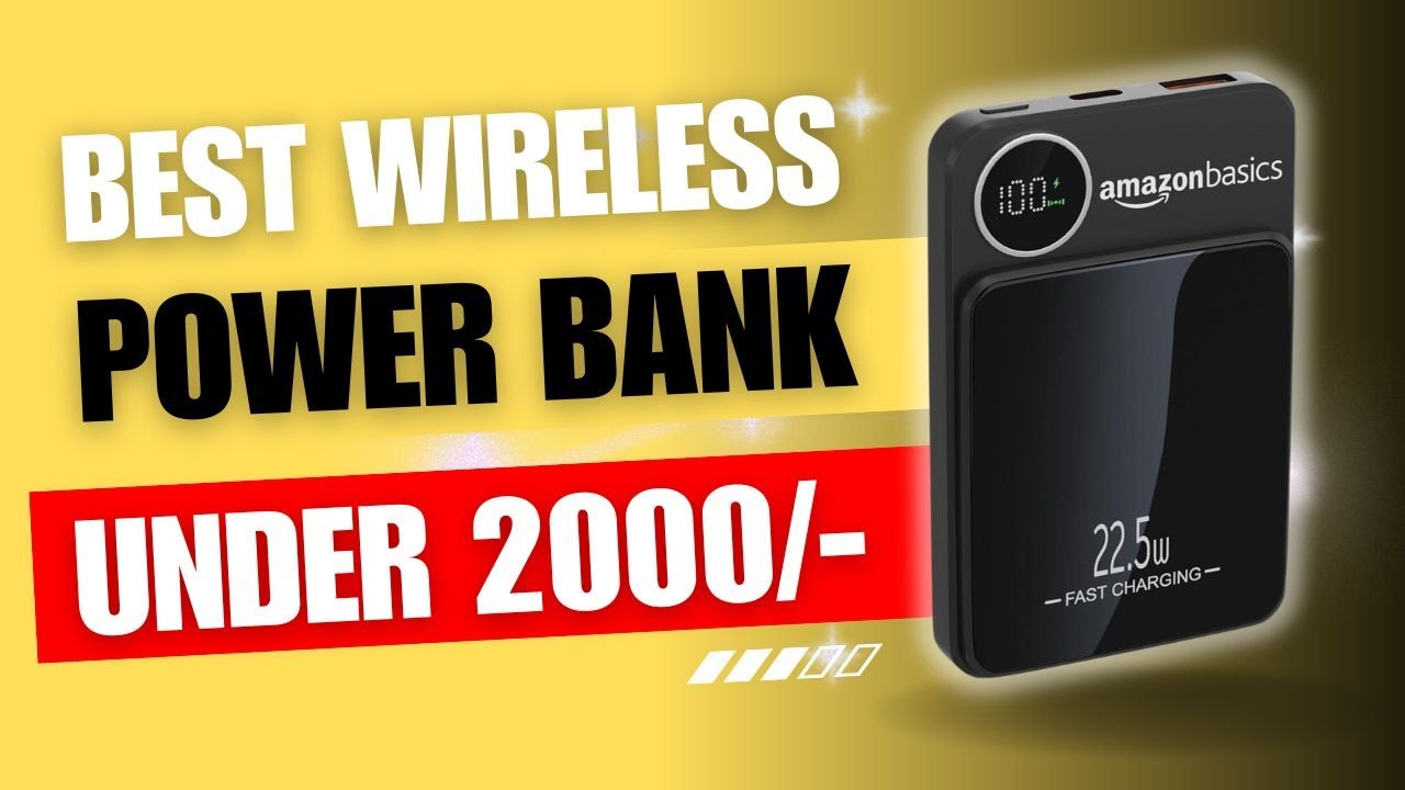 Umeed se jyada badiya nikla ye power bank | Amazon Basics Wireless Power Bank