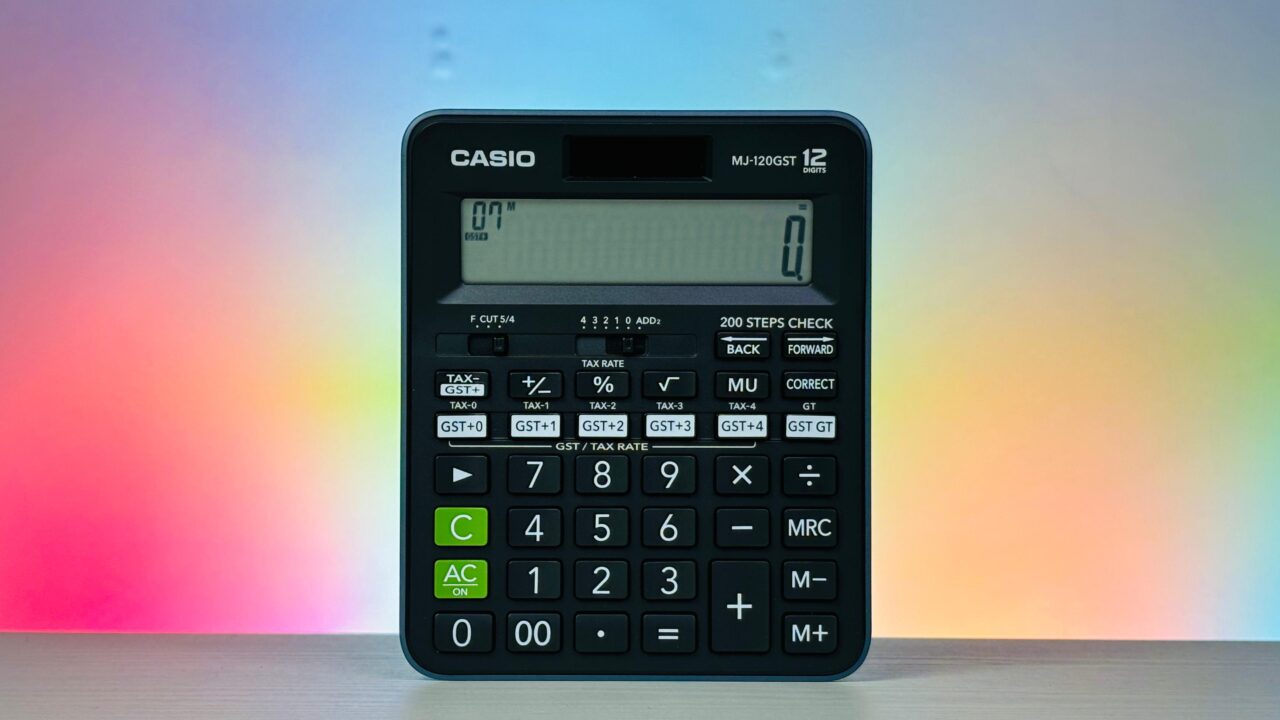 Casio MJ-120GST GST Calculator