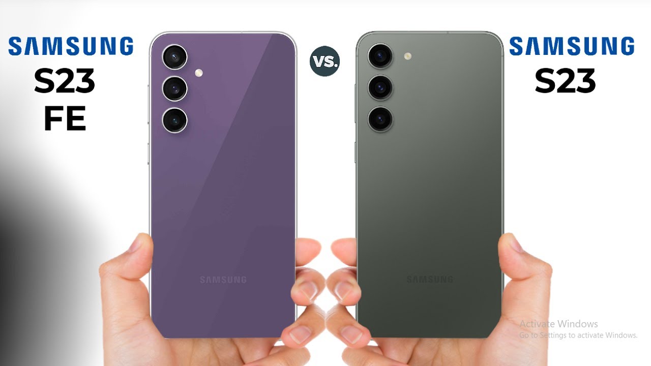 Samsung Galaxy S23 FE vs Galaxy S23