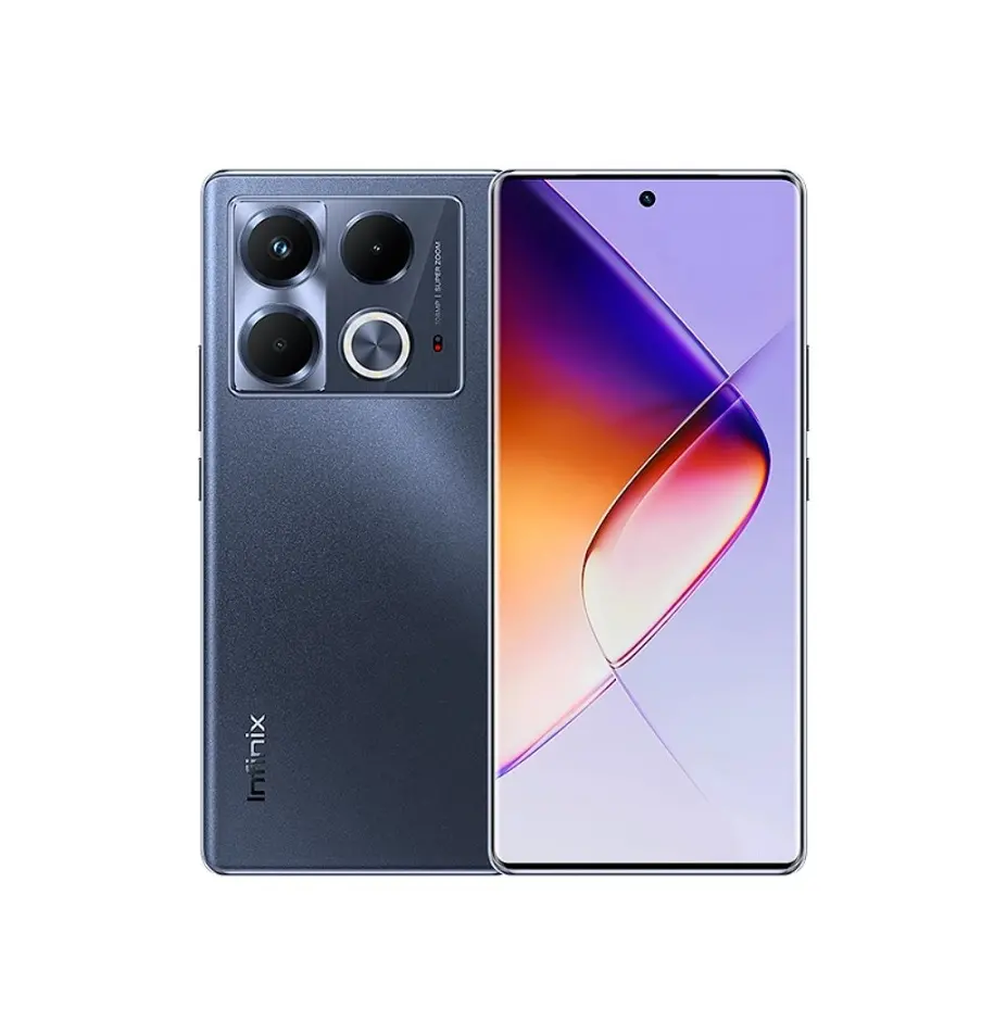 infinix note 40s obsidian black official image