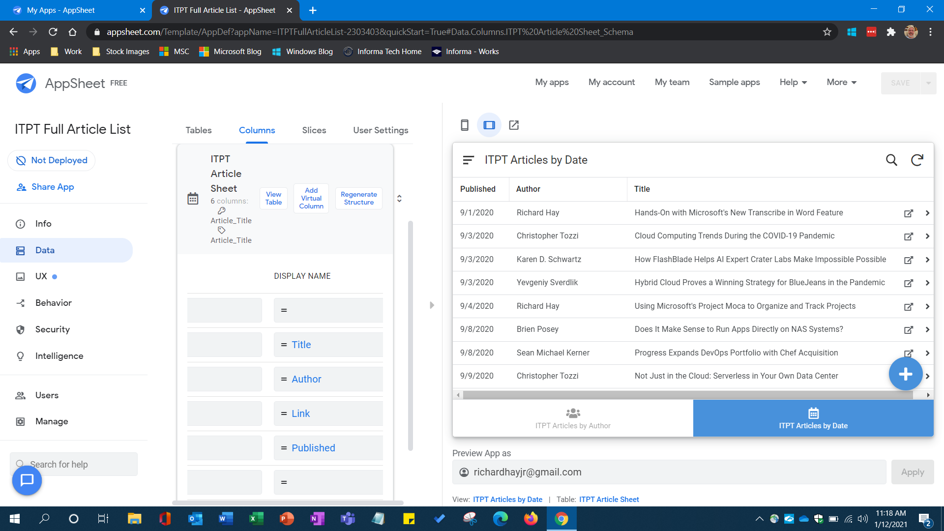 AppSheet
