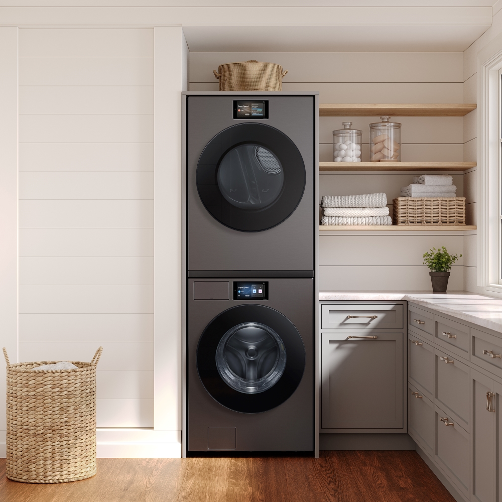 Samsung Introduces Bespoke AI Laundry Lineup with Integrated Screens
