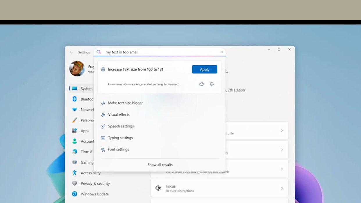 Can AI Now Manage Your Windows 11 Settings and Text