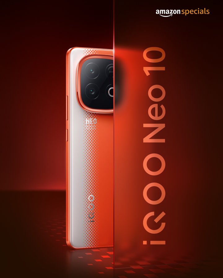 Get Ready: Is the iQOO Neo 10 About to Redefine Smartphone Style with Inferno Red and Titanium Chrome?