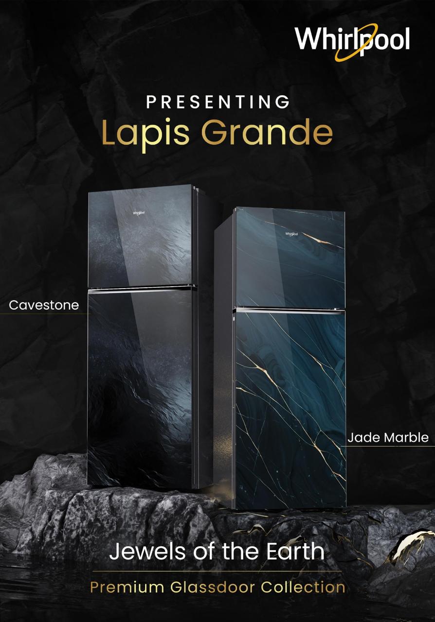Is Your Refrigerator a Work of Art Whirlpool's New Lapis Grandé Might Just Be!