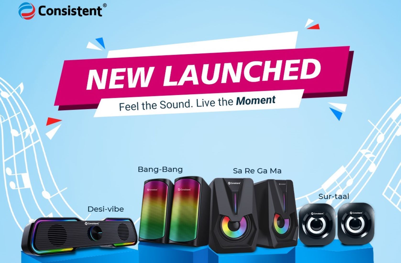 Consistent Introduces New RGB Gaming Speakers