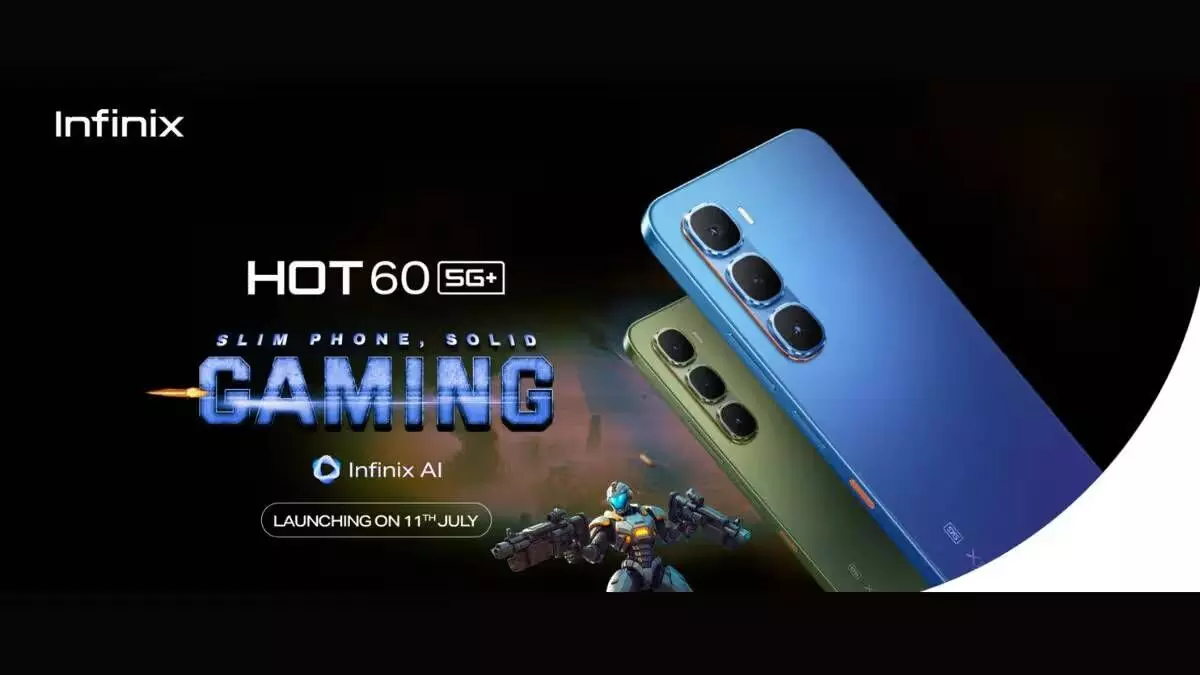 Infinix Hot 60 5G+ Set to Launch in India on July 11