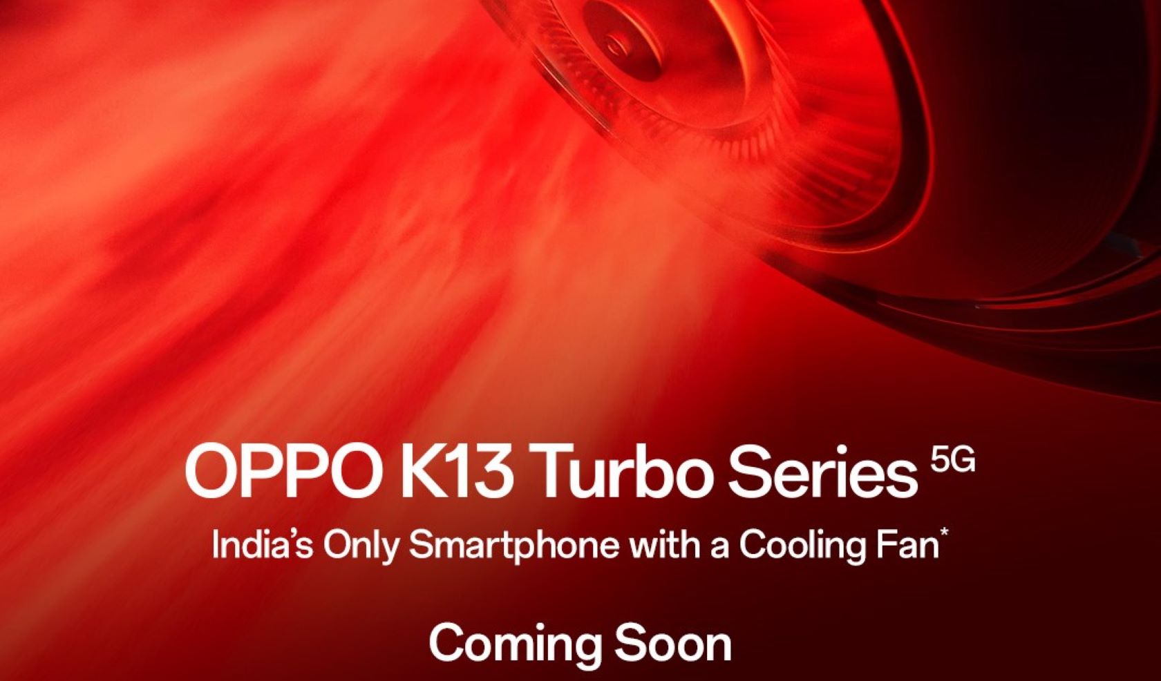 OPPO K13 Turbo Series Debuts in India with an Integrated Cooling Fan