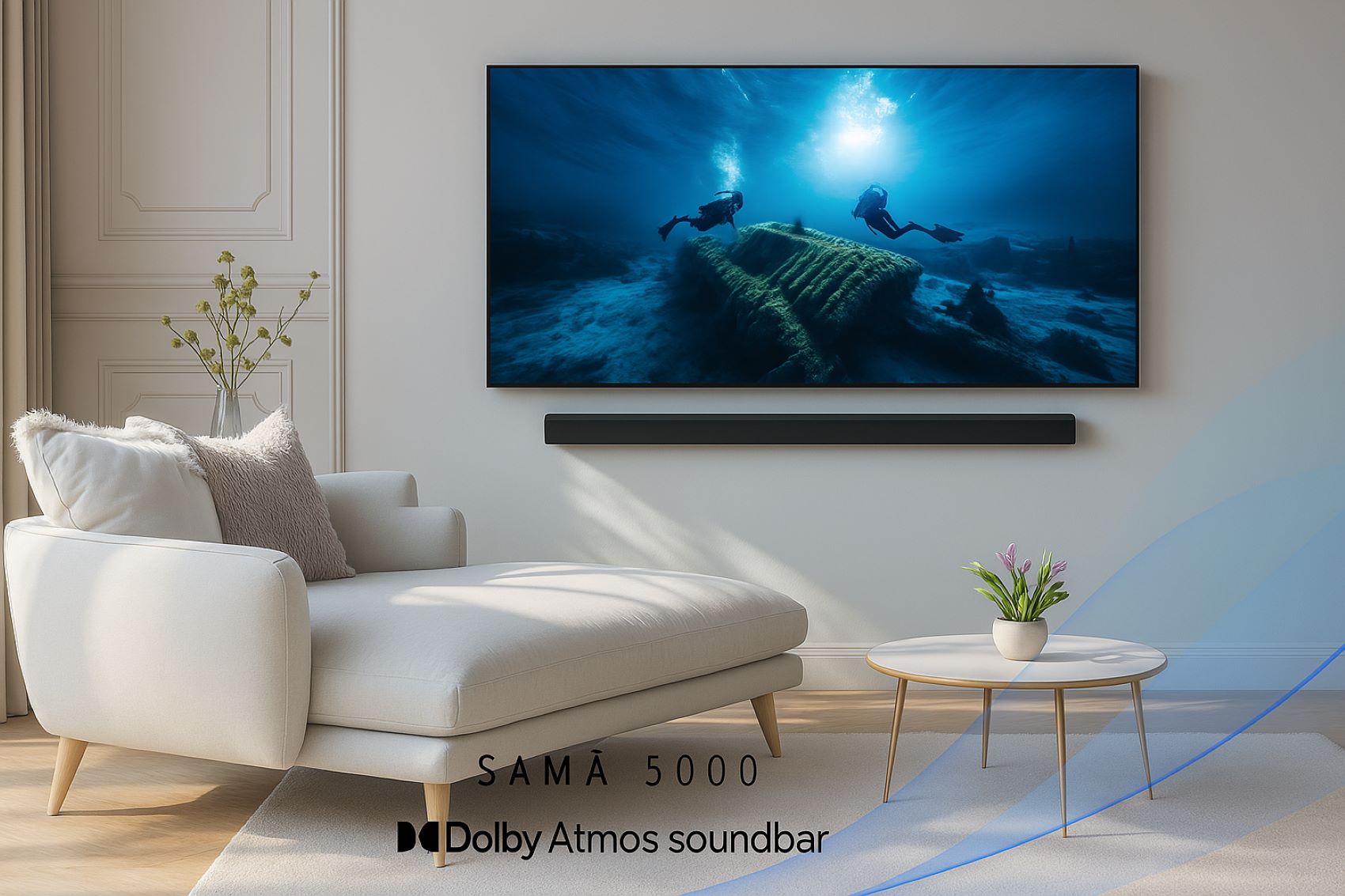 New Sonodyne SAMĀ 5000 Soundbar Brings Dolby Atmos to Indian Homes