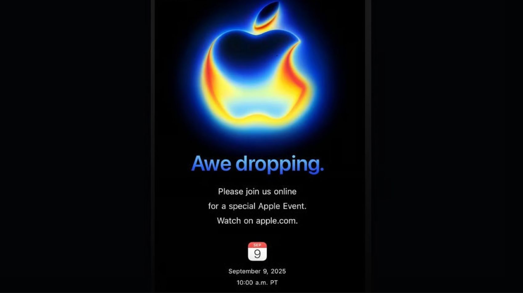 Apple holds September 9 event for new iPhone 17 launch