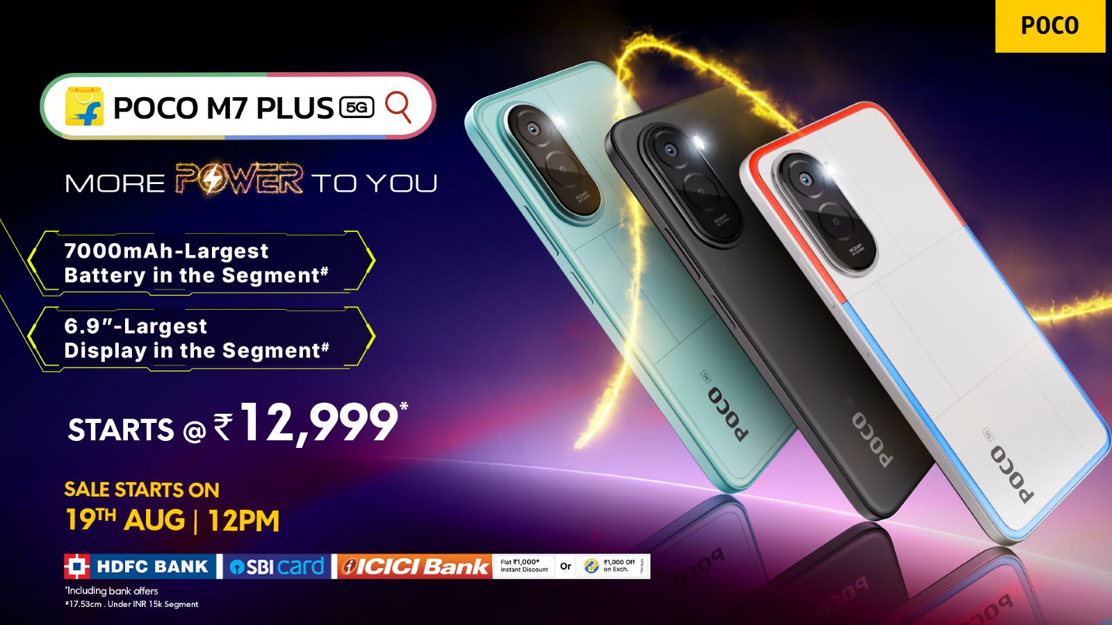 POCO M7 Plus 5G Launches in India with Large Battery and 144Hz Display
