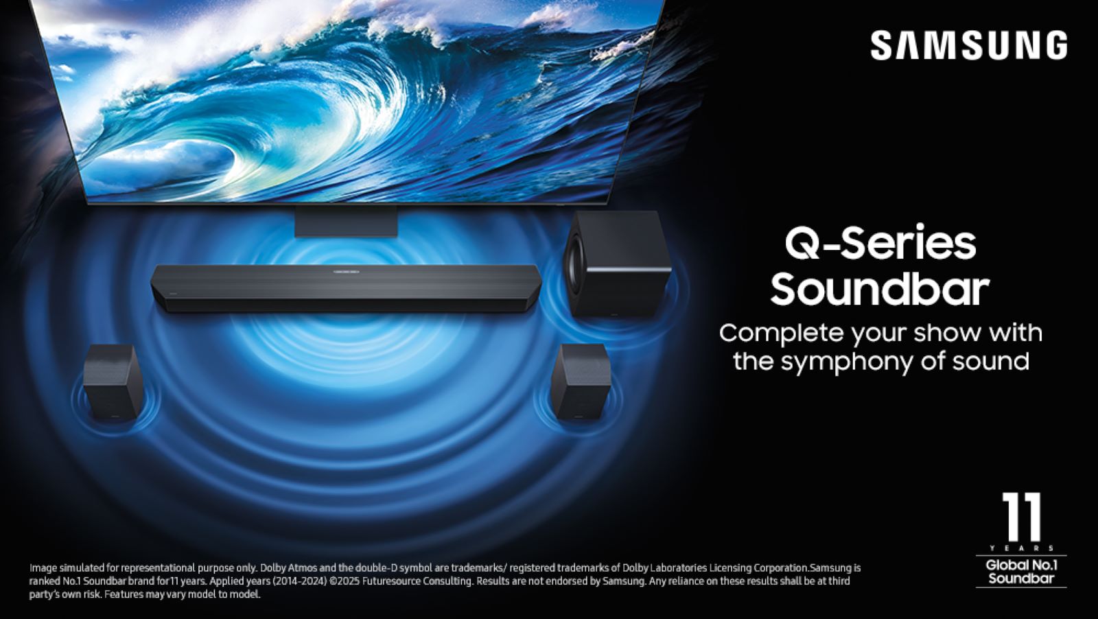 Samsung Launches 2025 AI Soundbar Range in India Starting at ₹14,990