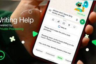 WhatsApp offers AI writing help that stays private