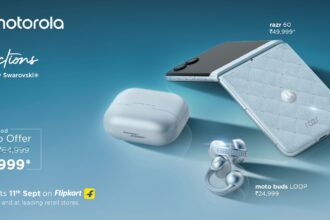 Motorola and Swarovski unveil Brilliant Collection in India with Razr 60 and Moto Buds LOOP