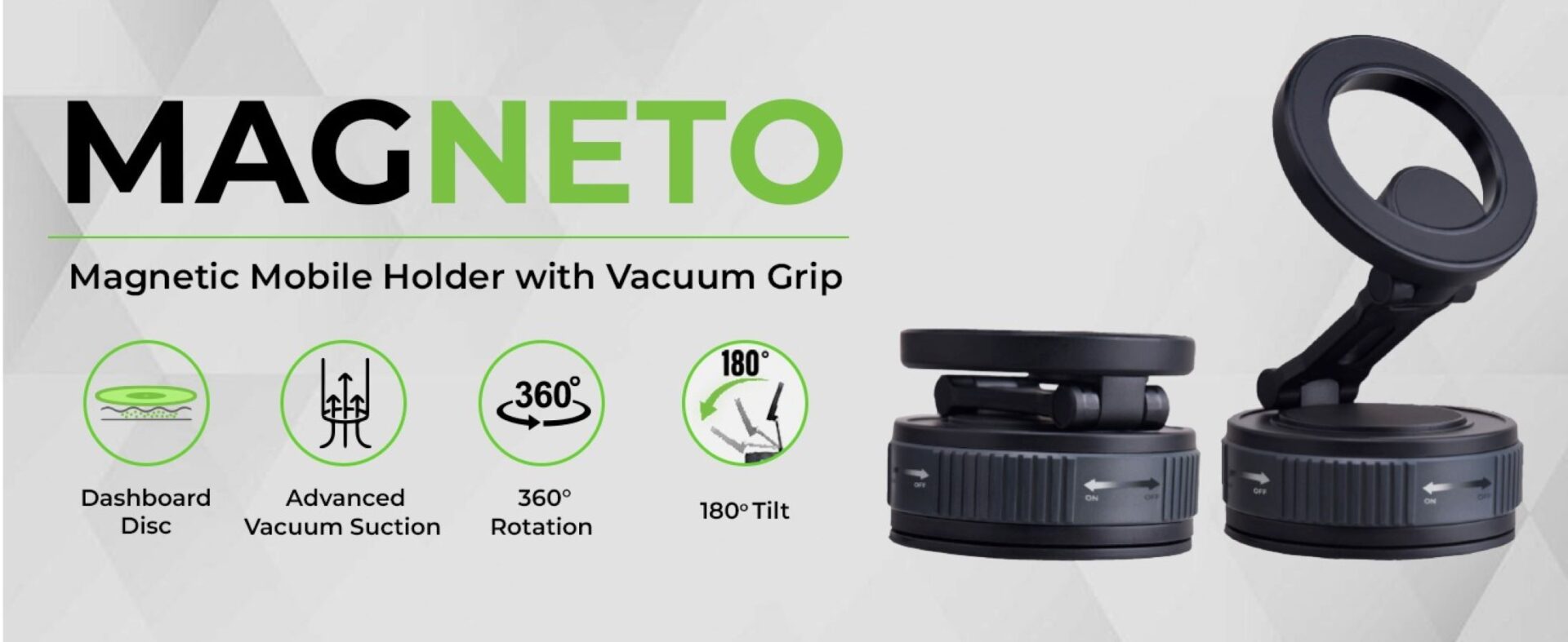 Ultraprolink Launches Magneto Magnetic Mobile Holder with Strong Vacuum Grip 1 Ultraprolink Launches Magneto Magnetic Mobile Holder with Strong Vacuum Grip