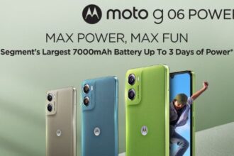 Motorola Launches Moto g06 POWER with 7000mAh Battery at Rs 7,499