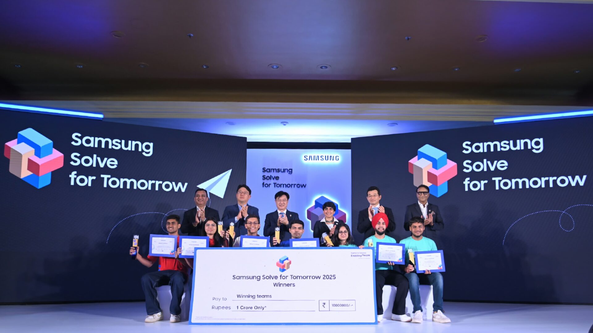 Four Student Teams Win INR 1 Crore in Samsung Solve for Tomorrow 2025