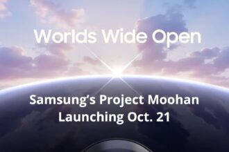 Samsung Sets October 21 Launch for Moohan XR Headset Running Android XR