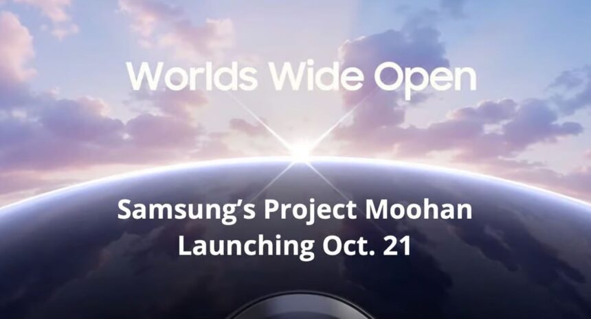 Samsung Sets October 21 Launch for Moohan XR Headset Running Android XR