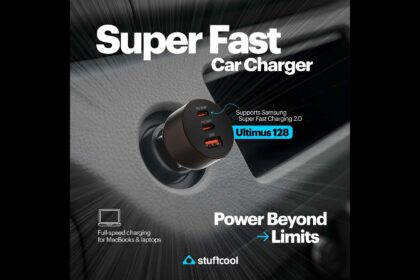 Stuffcool Introduces Ultimus 128, a 128W Car Charger in India