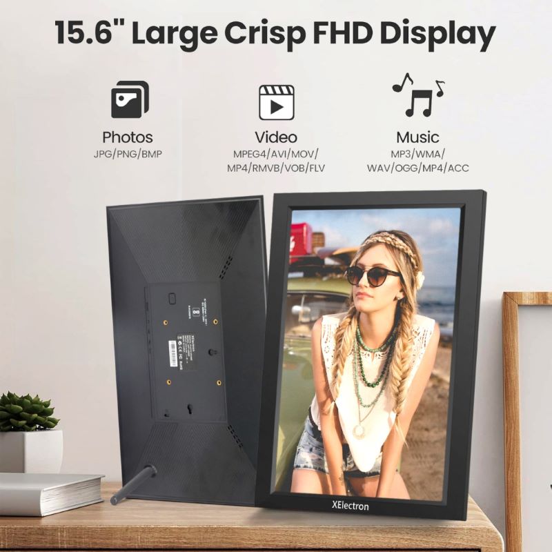 XElectron 15.6 Inch WiFi Digital Photo Frame