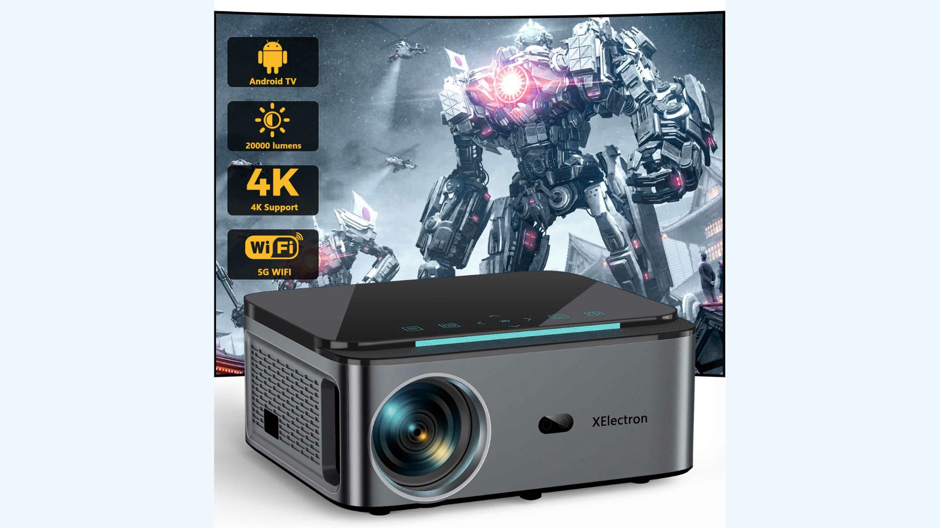 XElectron Launches iProjector 1 Plus and iProjector 2 Plus with High Brightness and Smart Auto Features 3 XElectron Launches iProjector 1 Plus and iProjector 2 Plus with High Brightness and Smart Auto Features