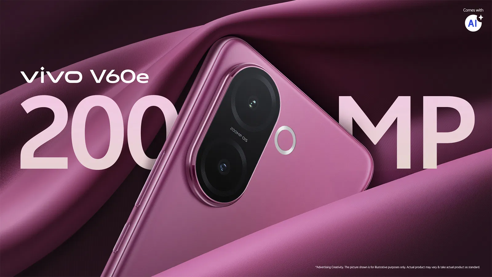 vivo V60e Debuts in India with 200MP Camera and 6500mAh Battery for INR 29,999