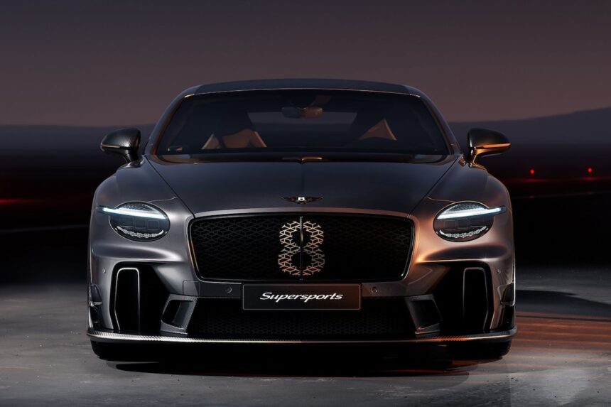Bentley Reveals New Continental GT Supersports with 666 PS V8 and Rear-Wheel Drive