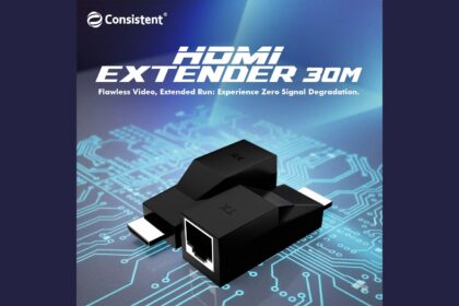 Consistent Infosystems Releases New HDMI Extender 30M for Long-Distance HD Transmission
