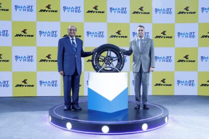 JK Tyre Launches India’s First Embedded Smart Tyres for Passenger Cars