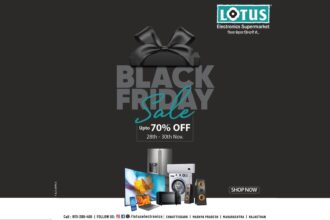 Lotus Electronics Announces Its Biggest Black Friday Sale With Discounts Up to 70 Percent