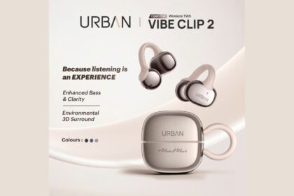 URBAN Vibe Clip 2 Open-Ear Wireless Earbuds Launched in India