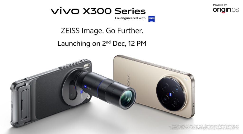 Vivo X300 series India launch date set for December 2
