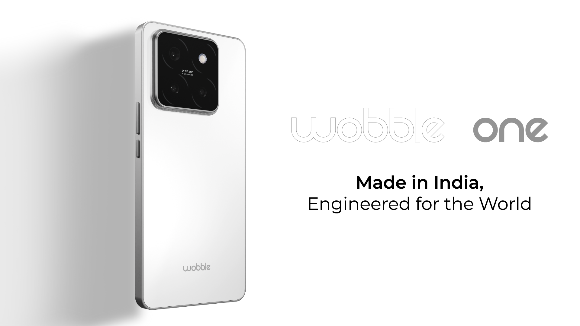 Wobble Enters Smartphone Market with ‘Made in India’ Wobble One, Starting at ₹22,000