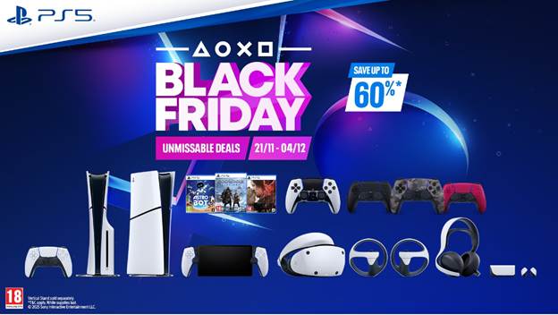 Sony PlayStation India Reveals Black Friday Sale Prices for PS5, VR2 and Accessories 1 Sony PlayStation India Reveals Black Friday Sale Prices for PS5, VR2 and Accessories