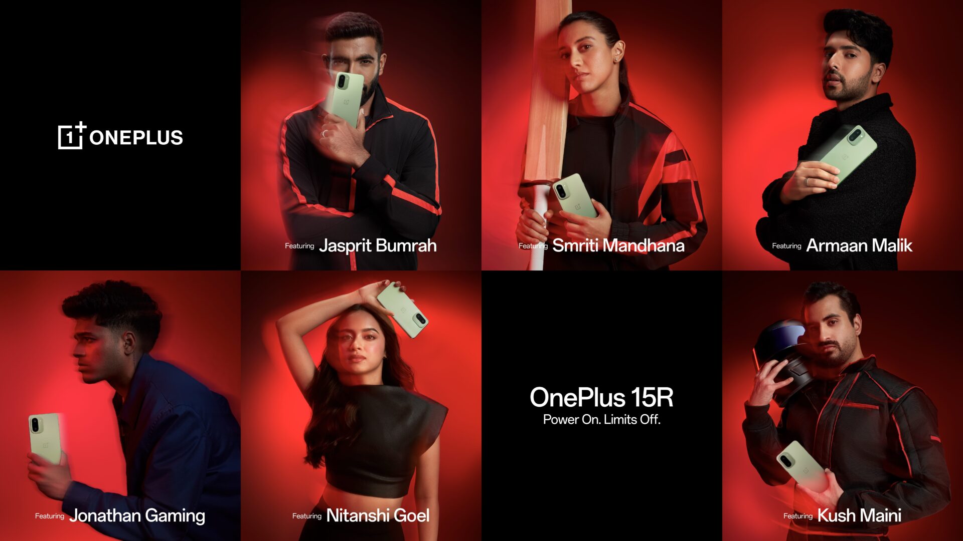 OnePlus India Signs Jasprit Bumrah, Smriti Mandhana and Four Others for 15R Launch