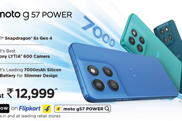 Motorola Launches moto g57 POWER in India with 7000mAh Battery at ₹12,999