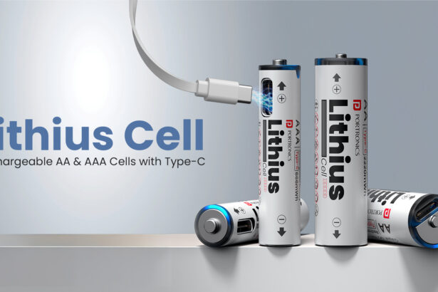 Portronics Launches Lithius Cell Rechargeable Lithium-ion Batteries in AA & AAA Variants
