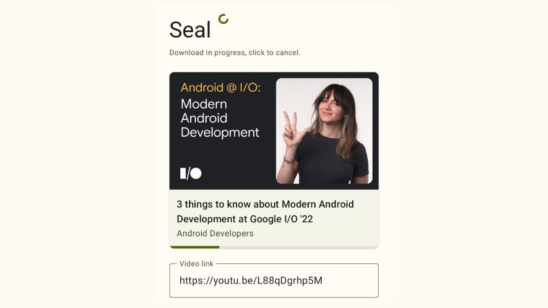 Seal App Brings Clean Video Downloading to Android 2 Seal App Brings Clean Video Downloading to Android