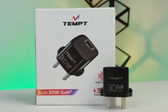 Tempt Elite 30W GaN3 Charger Review: Compact Fast Charging for India