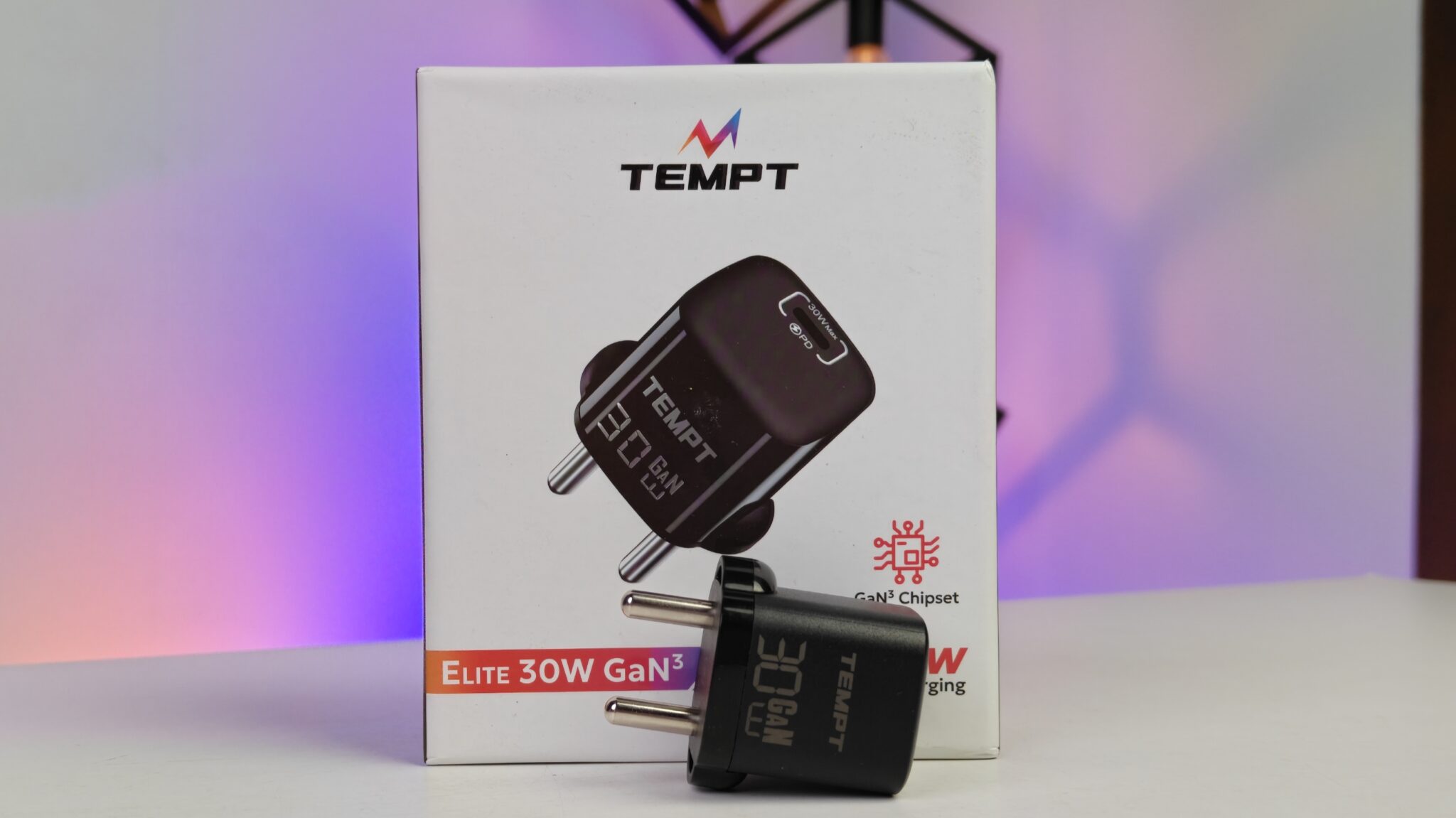Tempt Elite 30W GaN3 Charger Review: Compact Fast Charging for India
