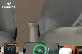 TEMPT Launches Trigo 3-in-1 MagSafe Wallet and Charger in India for Rs 1,599